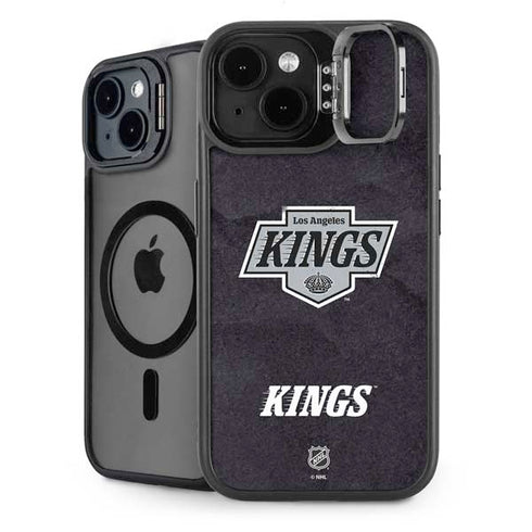 NHL Los Angeles Kings Distressed iPhone 14 Kickstand Case